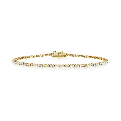 Tennis Bracelet Diamond Yellow Gold 9CT (1.50ct)